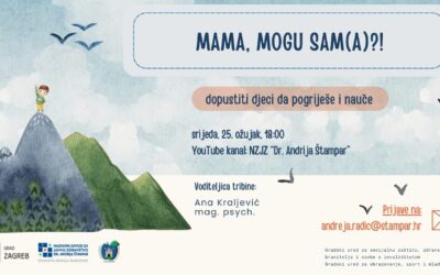 Obavijest o novoj Tribini za roditelje ” Mama, mogu sam(a)?!
