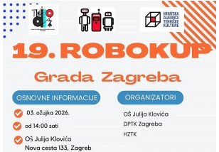 Prvo i drugo mjesto na 19. županijskom Robokupu Grada Zagreba!