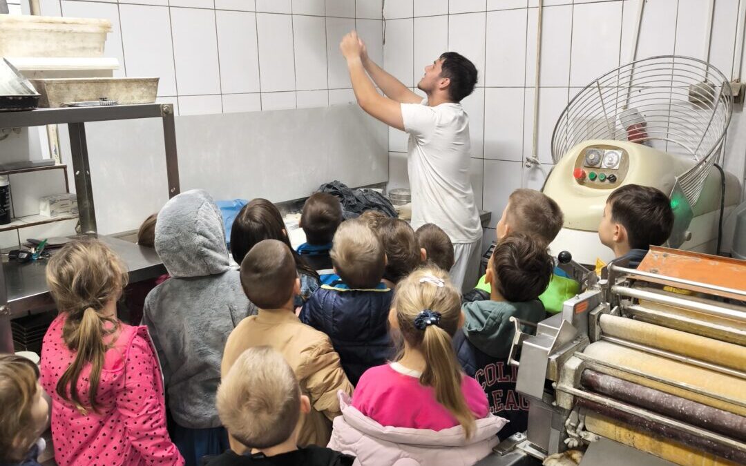      Posjet učenika prvih razreda pekarnici RiPek     