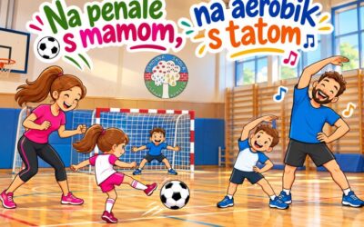 Poziv na obiteljsko sportsko druženje „Na penale s mamom, na aerobik s tatom”